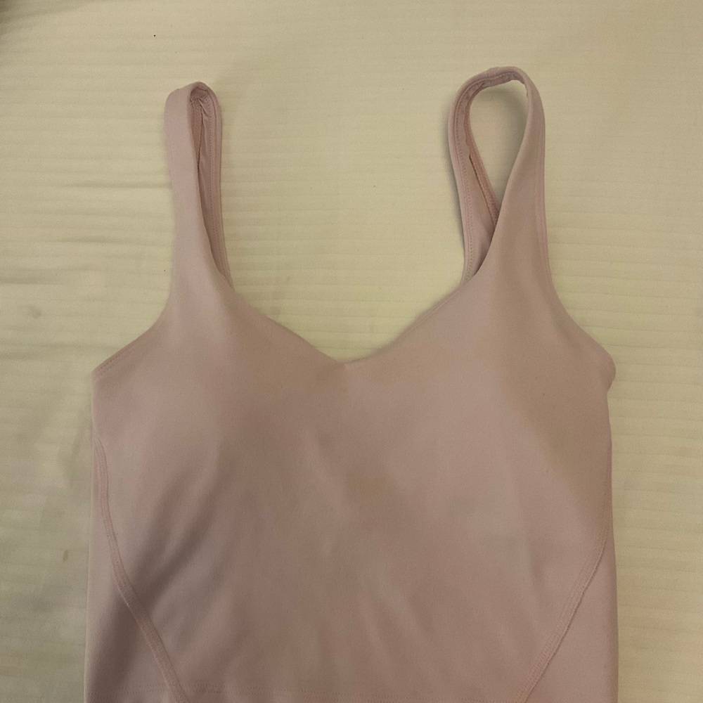 Gilly Hicks Light Mauve Pink Sports Bra Tank